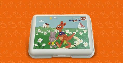 Visuel de la boîte à goûter Kangourou Kids