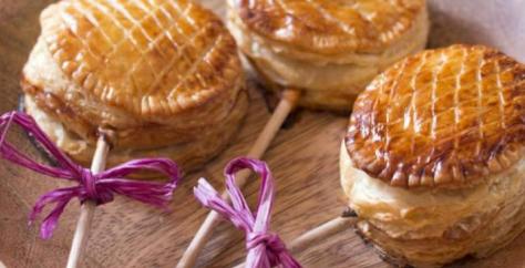 Le rendu de notre recette de sucette galette des rois