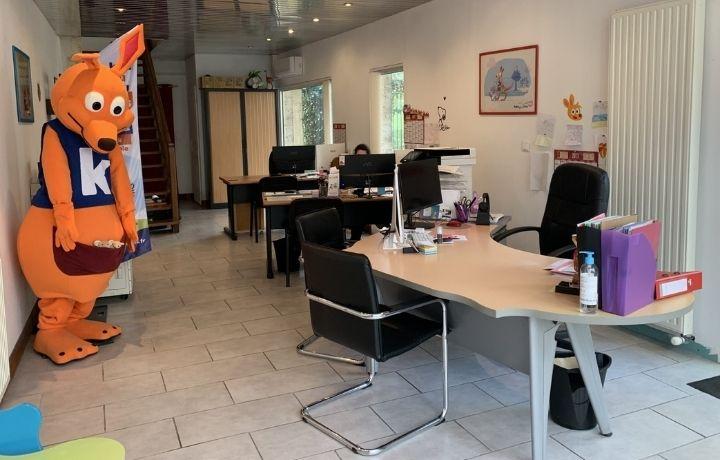 Intérieur de l'agence Kangourou Kids d'Angoulême