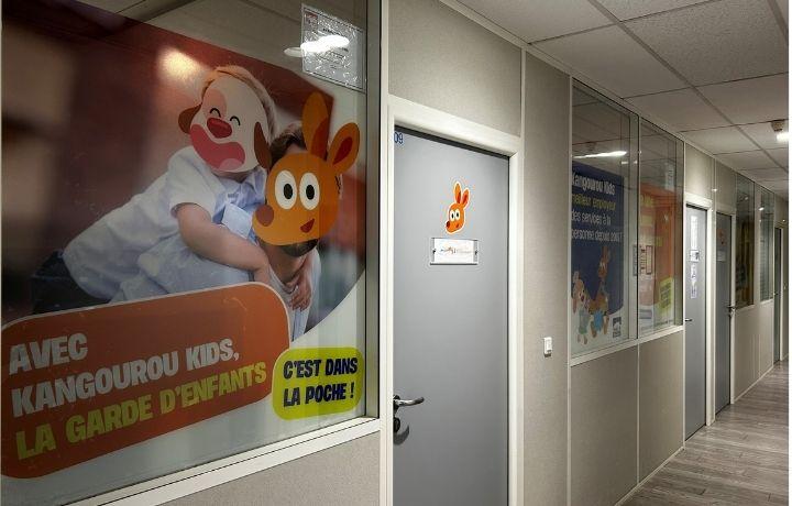 Intérieur de l'agence Kangourou Kids de Cergy-Pontoise