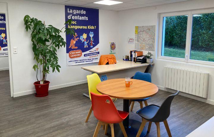 Intérieur de l'agence Kangourou Kids de Cholet