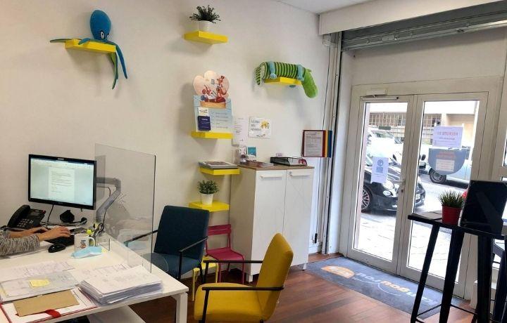 Intérieur de l'agence Kangourou Kids de Marseille