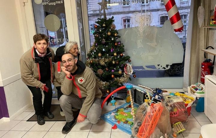 Kangourou Kids Nancy participe à l'opération "Collecte de jouets" en partenariat avec La Croix-Rouge française