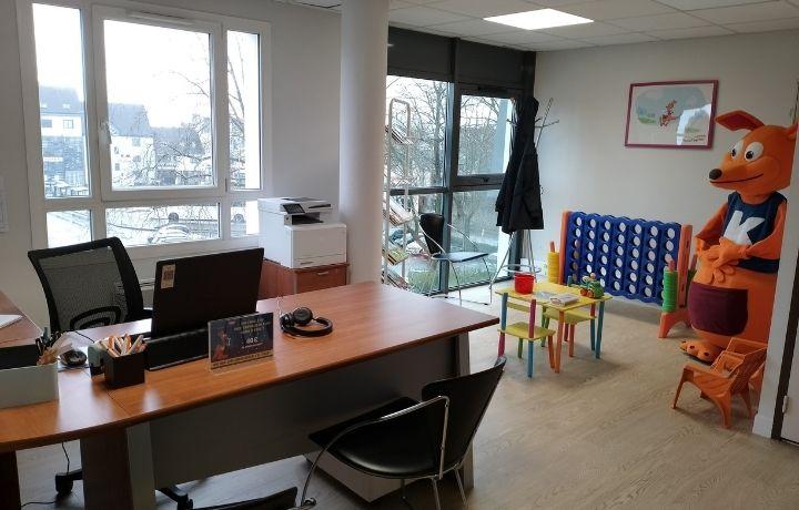Intérieur de l'agence Kangourou Kids de Vannes