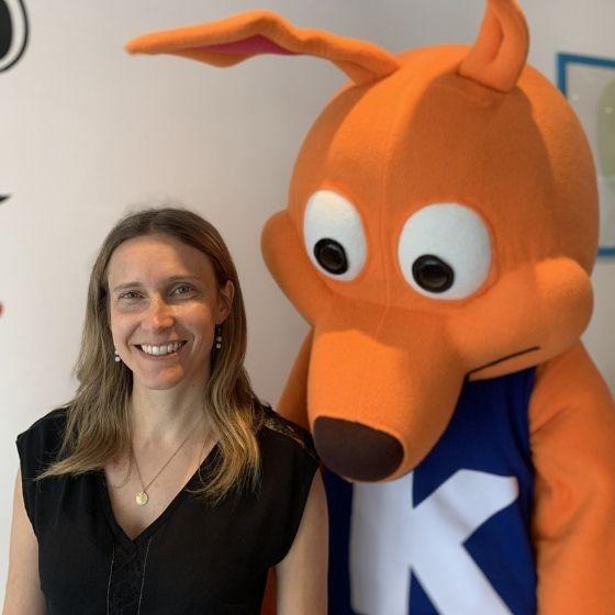 Adeline Coiffard, responsable de l'agence Kangourou Kids d'Angoulême