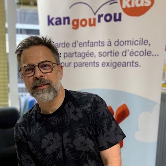 Marc Breschi, responsable des agences Kangourou Kids de Cergy-Pontoise, Chatou et Conflans-Sainte-Honorine